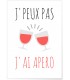 Affiche J'peux pas j'ai apéro