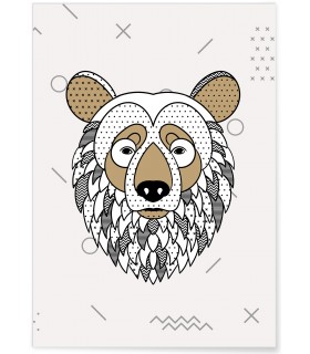 Affiche Ours scandinave