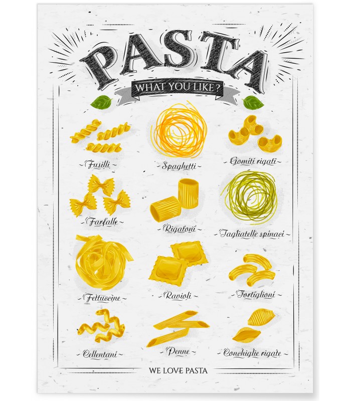 Affiche Pasta