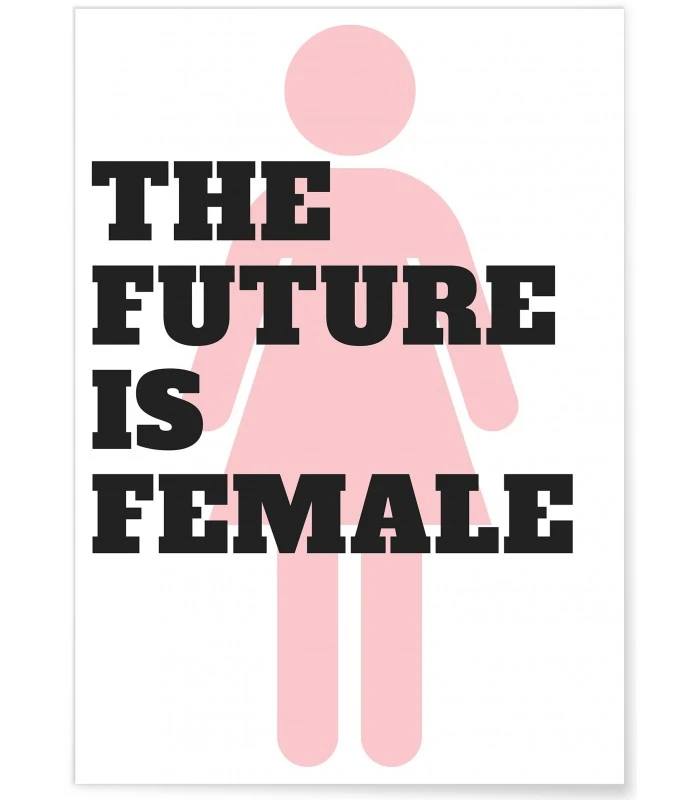 Affiche The future is Female