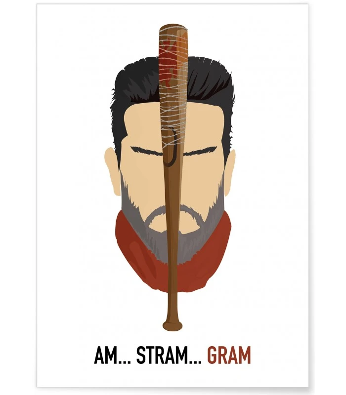 Affiche "Am Stram Gram" - TWD