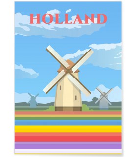 Affiche Hollande