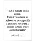 Affiche Albert Einstein : "Tout le monde..."