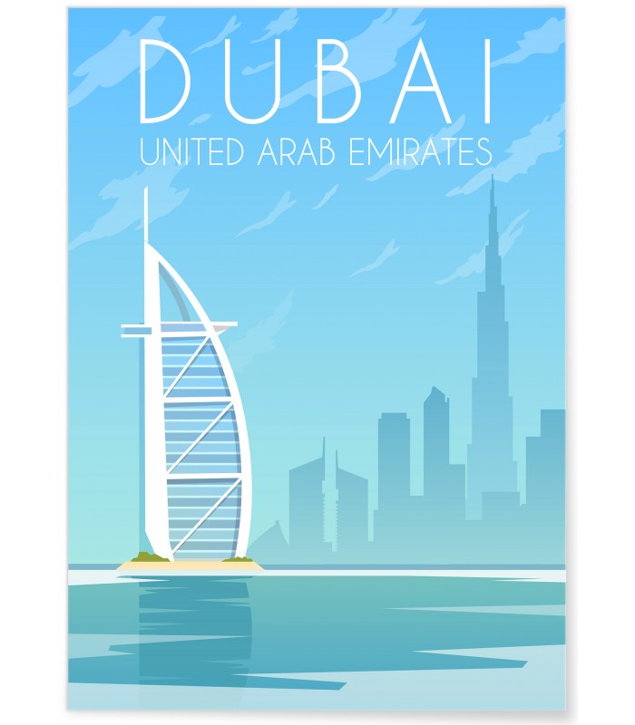 Affiche Dubaï