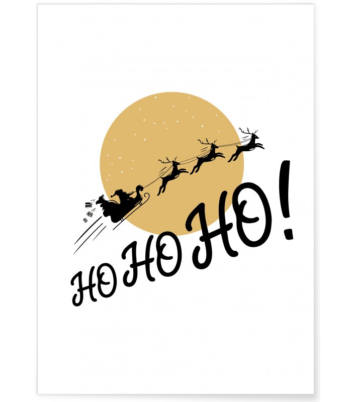 Affiche "HoHoHo!"