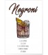 Affiche Cocktail Negroni