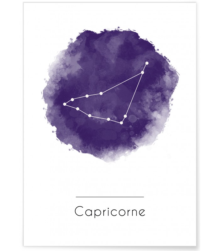 Affiche Capricorne