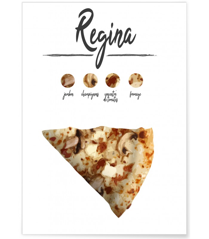 Affiche Pizza Regina