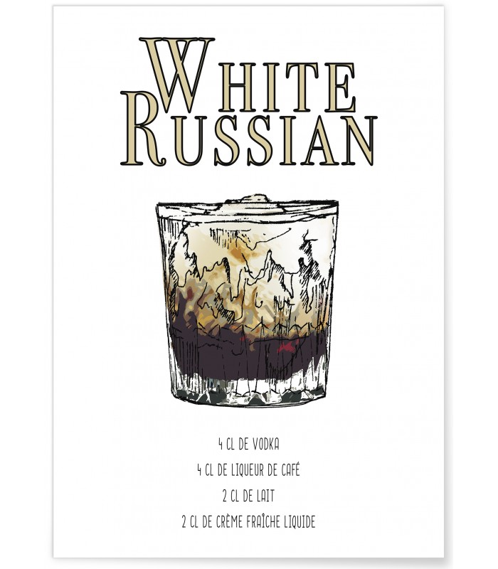 Affiche White Russian