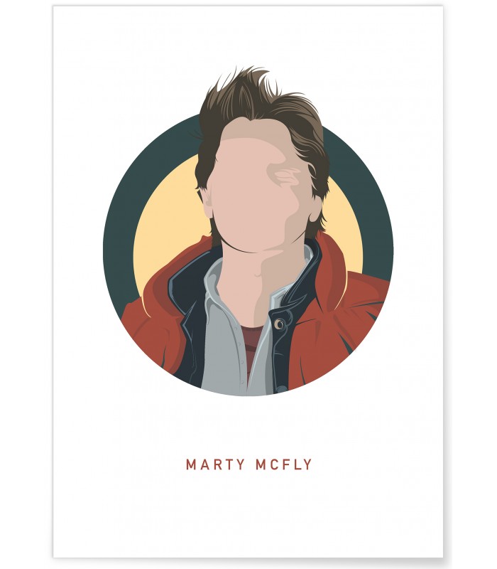 Affiche Marty McFly