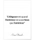 Affiche Coco Chanel : "L'élégance est quand..."