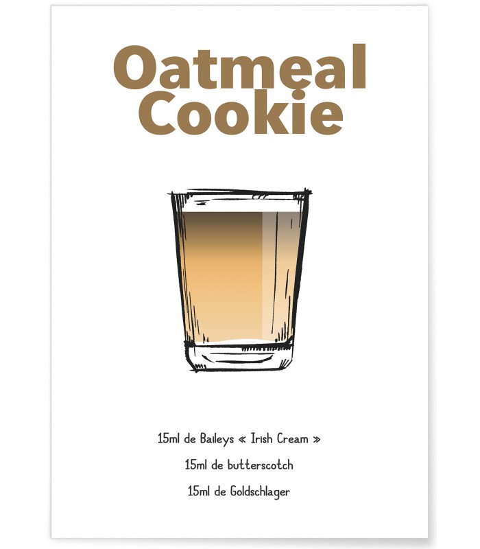 Affiche Shooter Oatmeal Cookie