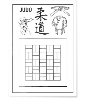 Affiche Judo