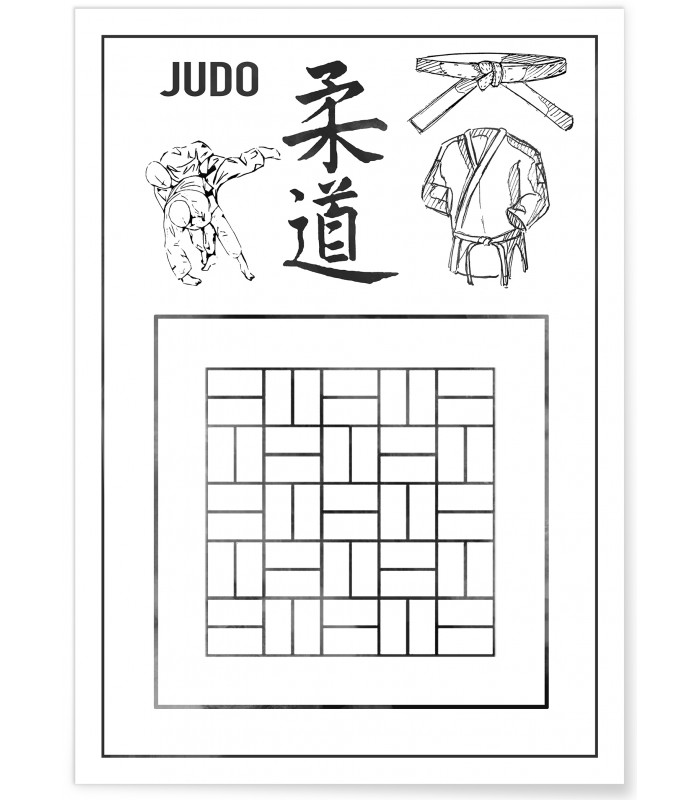 Affiche Judo