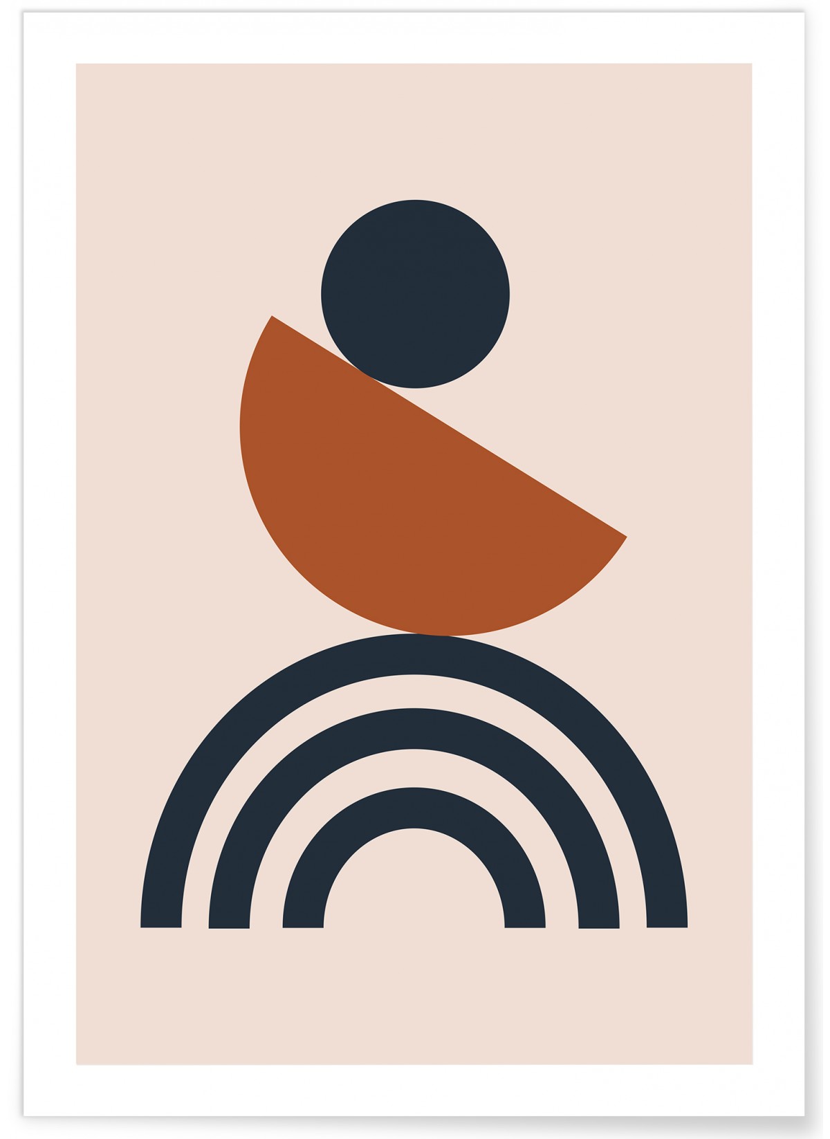 Affiche Abstract Figures 4