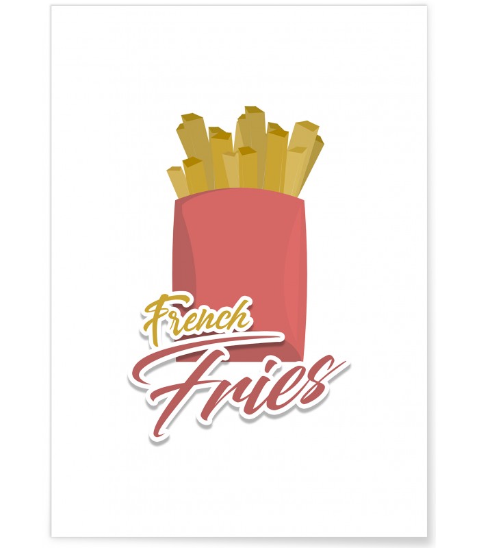 Affiche French Fries