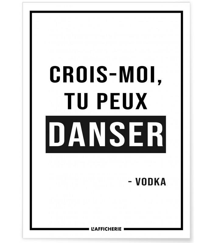 Affiche "Crois-moi, tu peux danser"