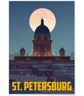 Affiche St-Petersburg