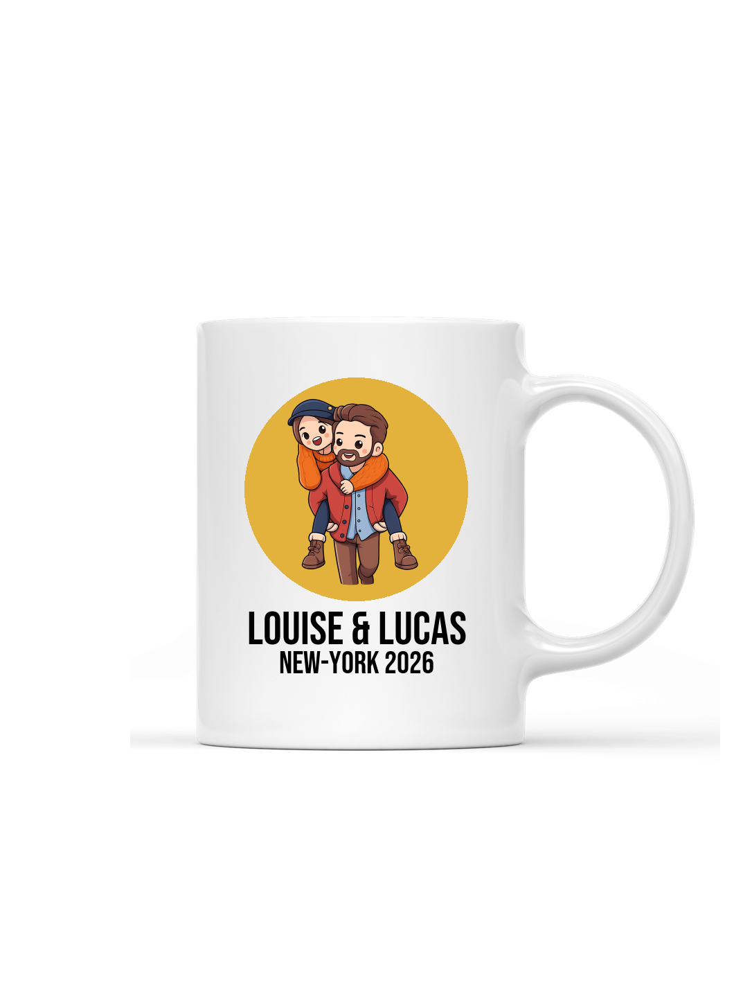 Mug personnalisé Avatar cartoon