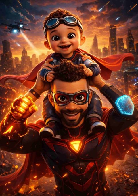 Exemple de Tableau film super héros | Papa