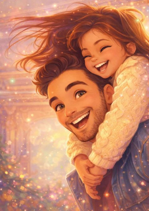 Exemple de Tableau Style Film d'Animation 2 ┃Papa