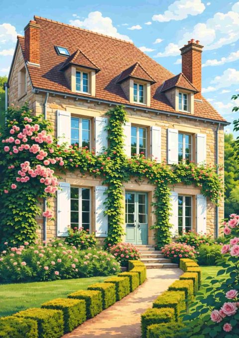 Exemple de Tableau votre maison illustrée
