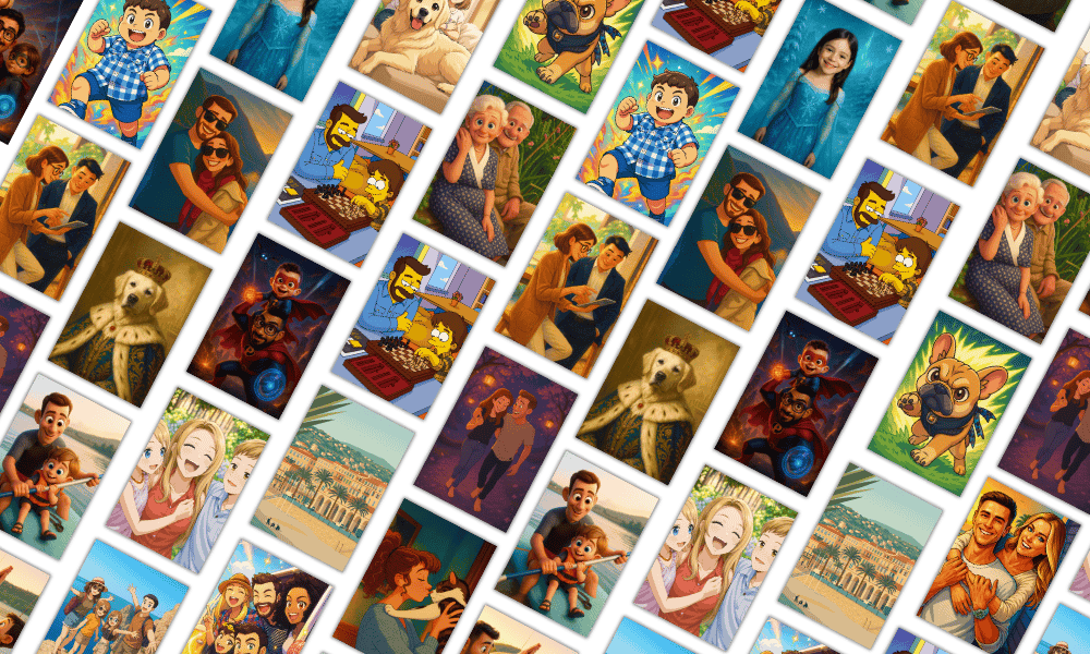 Exemple de portrait stylisé